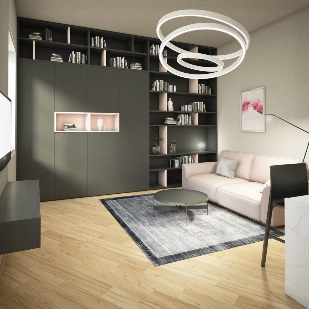 3D rendering Milano Genova progettazione