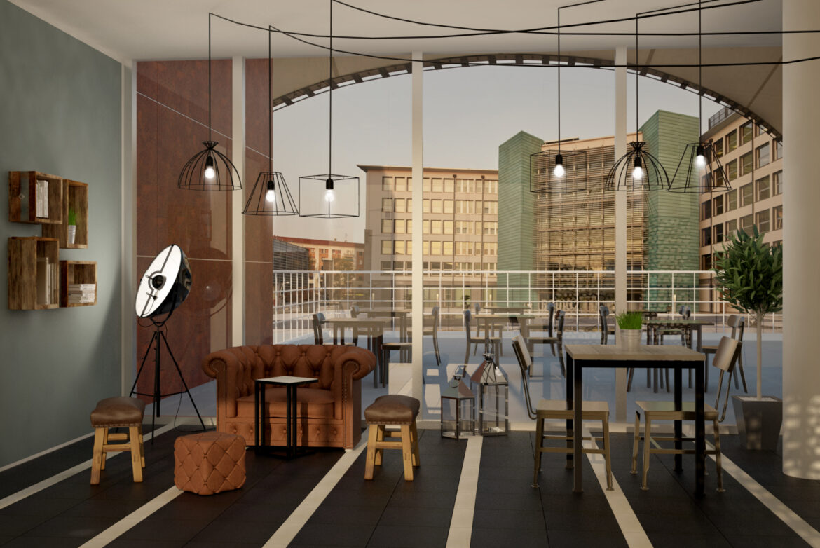 3D visualizzazioni grafiche interni locali milano genova torino
