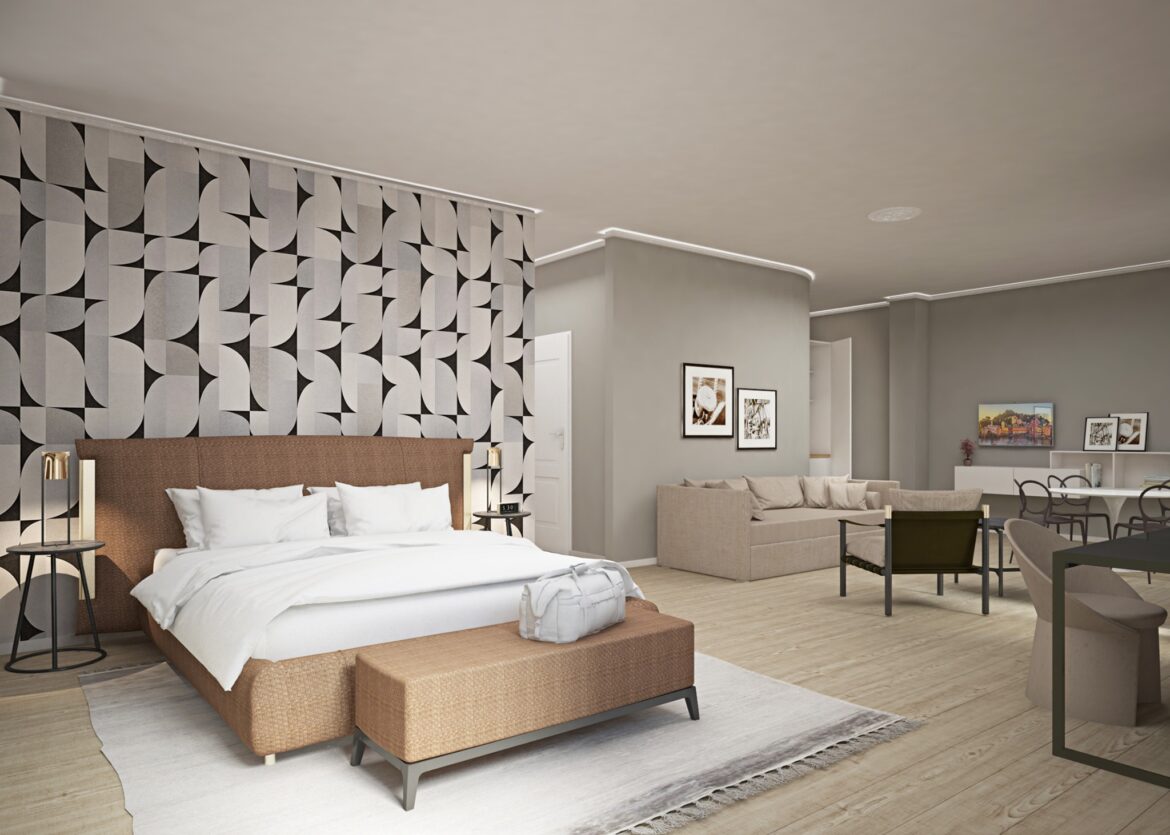 3D render visualizzazioni grafiche arredo soluzioni d'arredo rendering showroom