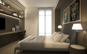 3D render visualizzazioni grafiche arredo soluzioni d'arredo rendering showroom