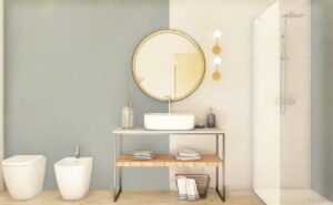 3D render visualizzazioni grafiche arredo soluzioni d'arredo rendering showroom